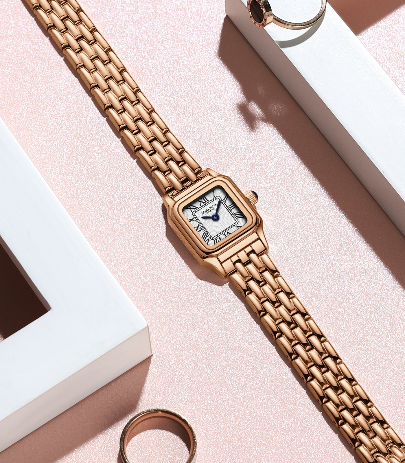 Lorenzo Vanessa Oro Rosa Bianco