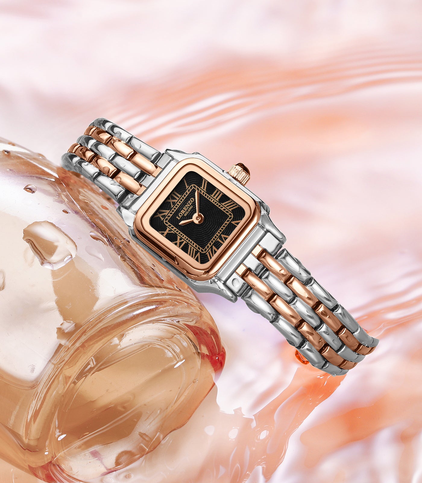 Lorenzo Vanessa Oro Rosa Due Nero