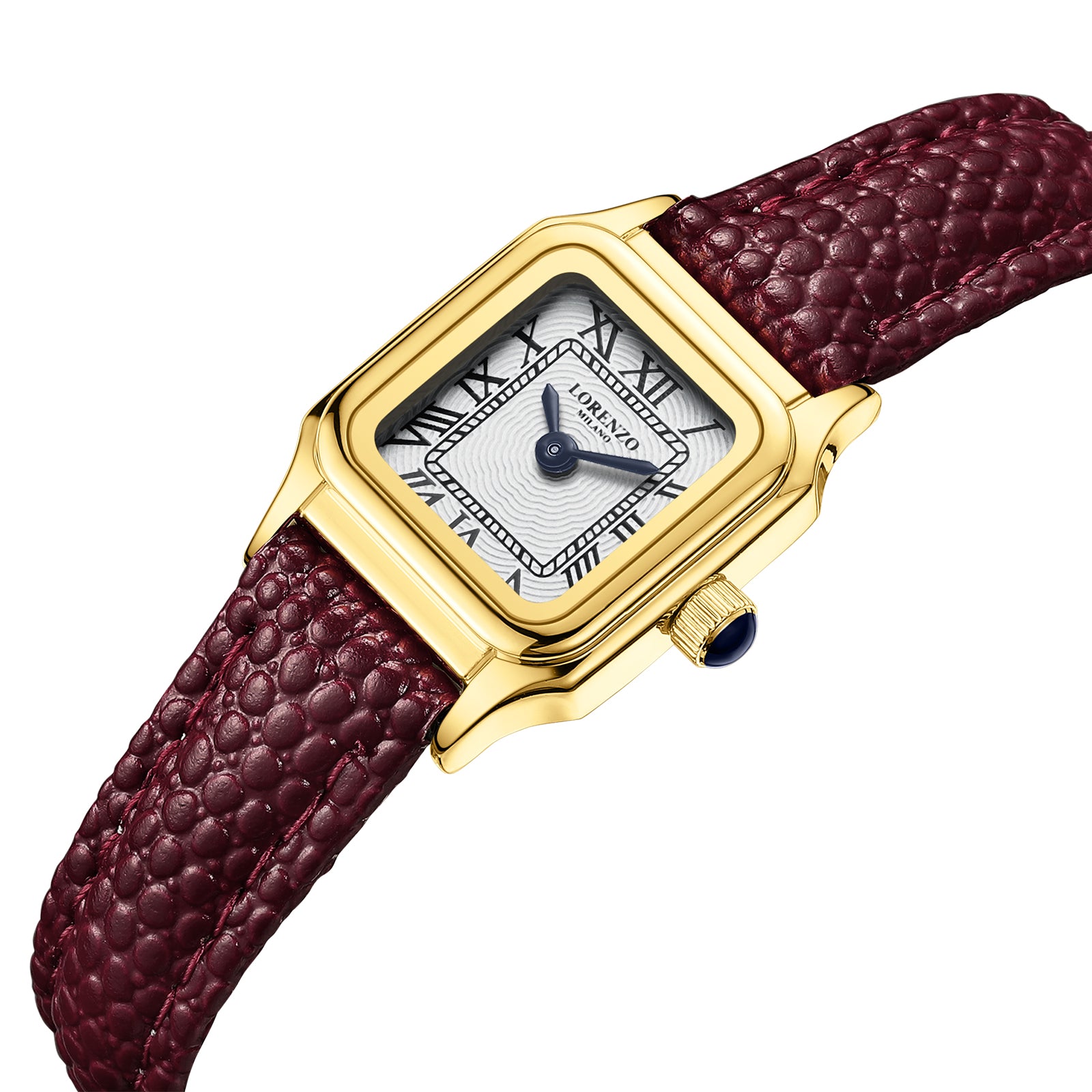 Lorenzo Vanessa Cuoio Oro Bianco