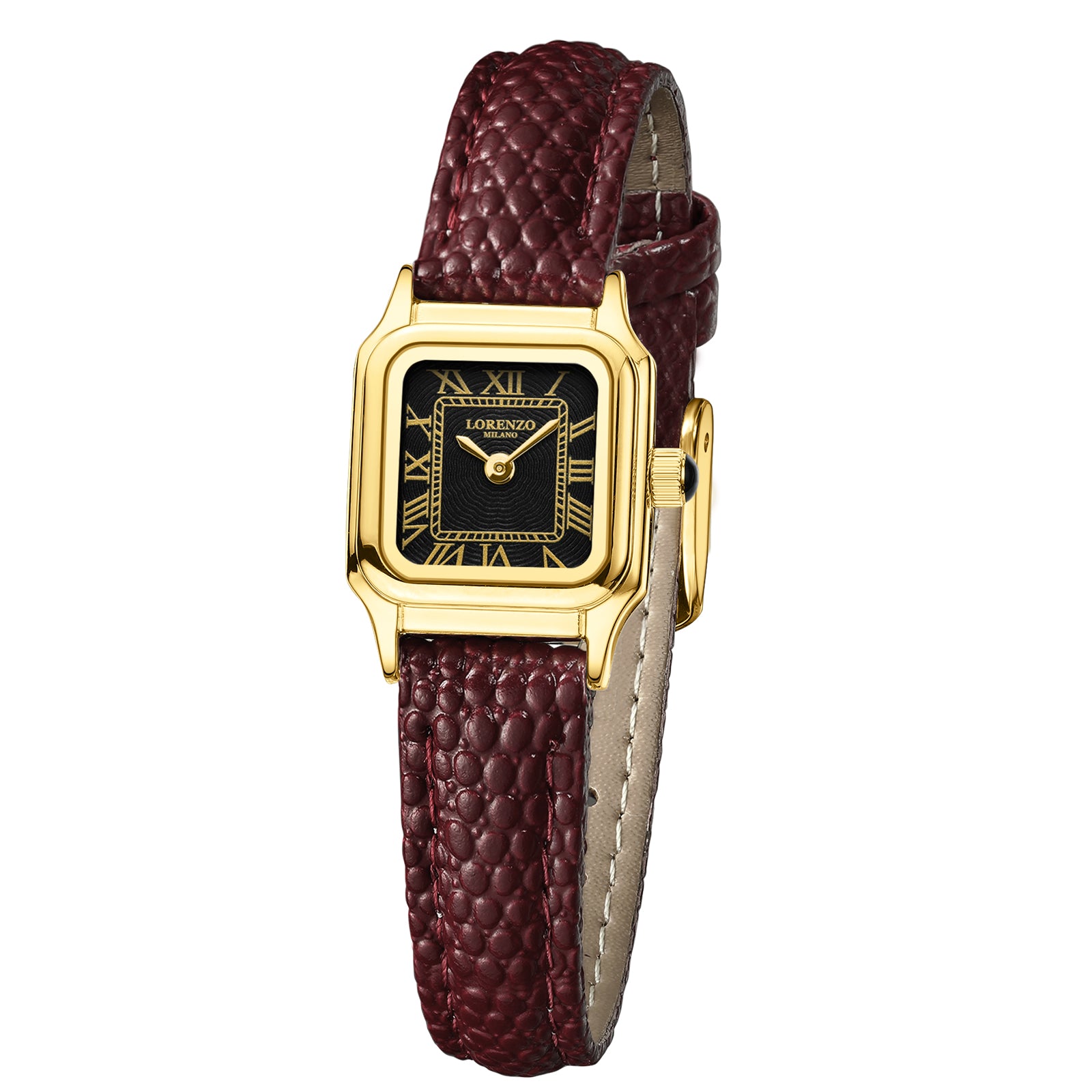 Lorenzo Vanessa Cuoio Oro Nero