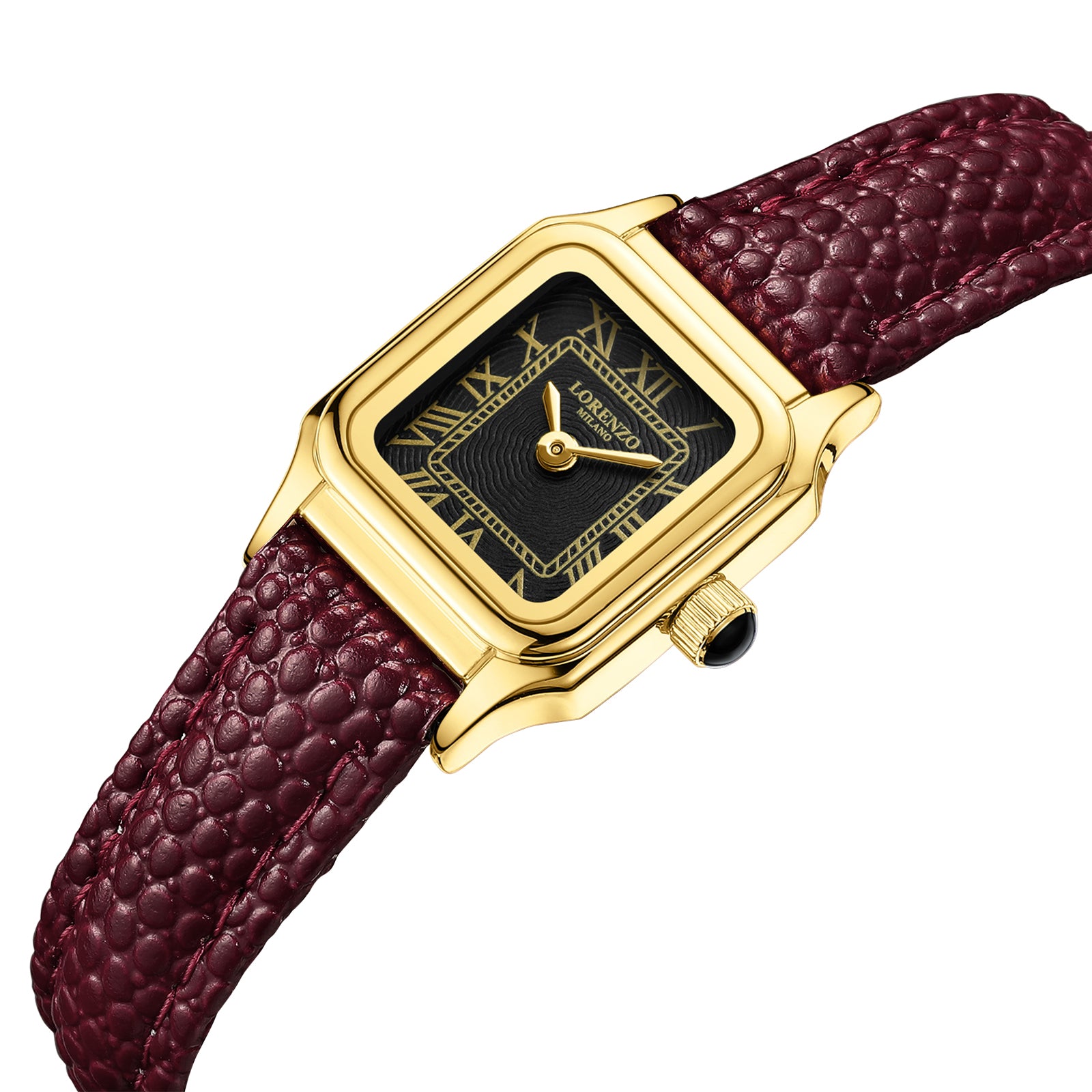 Lorenzo Vanessa Cuoio Oro Nero