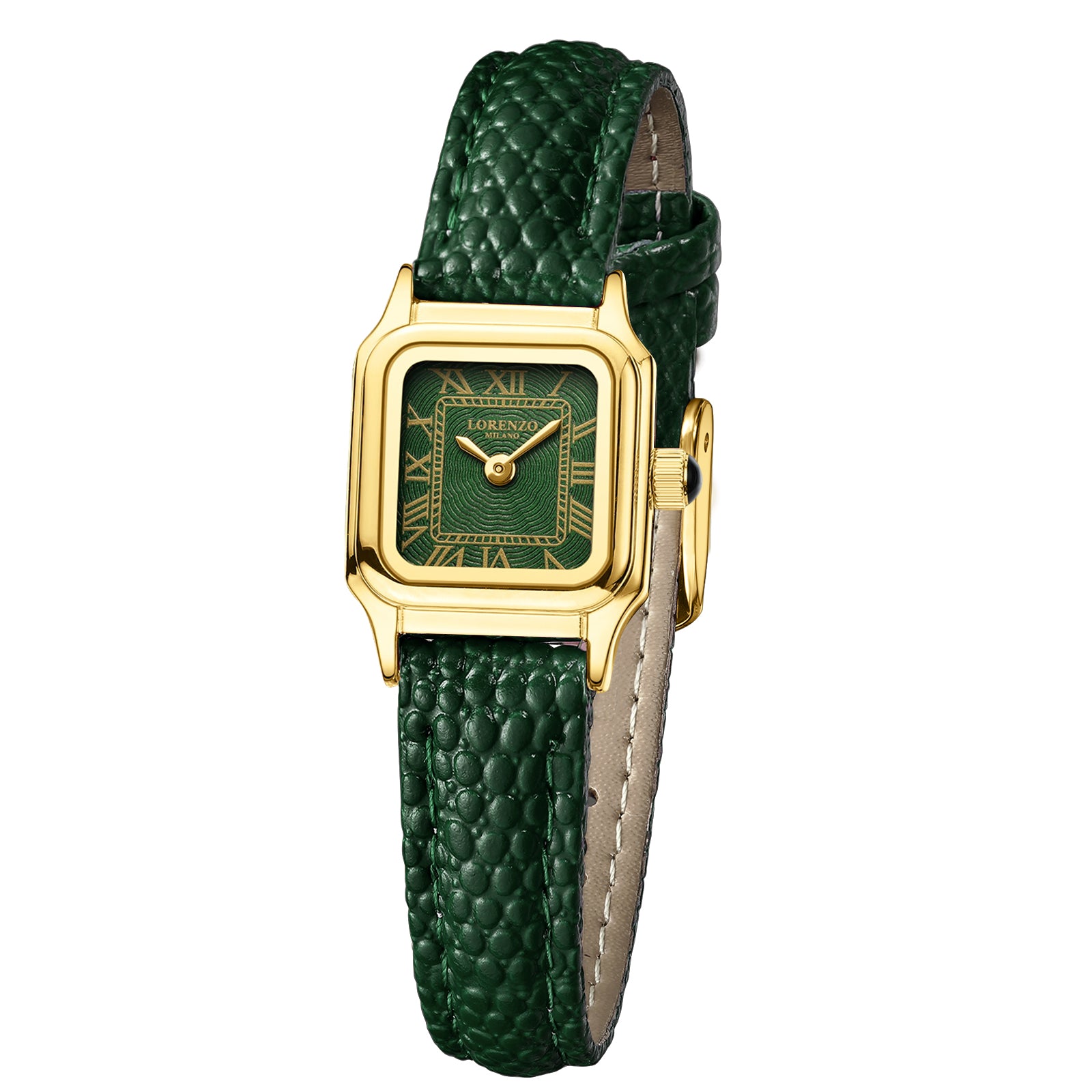 Lorenzo Vanessa Cuoio Oro Verde