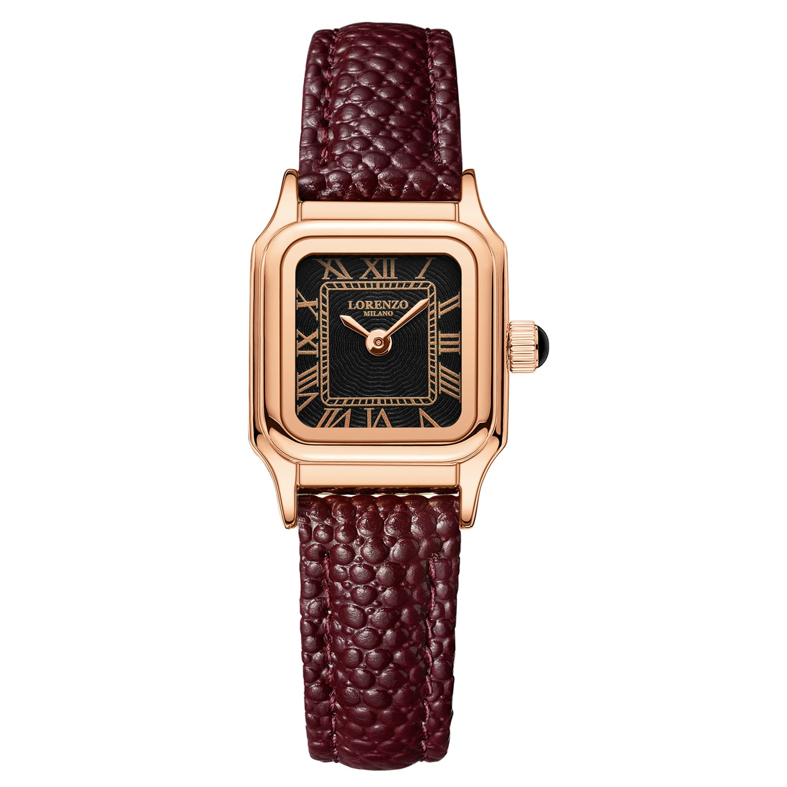 Lorenzo Vanessa Cuoio Oro Rosa Nero