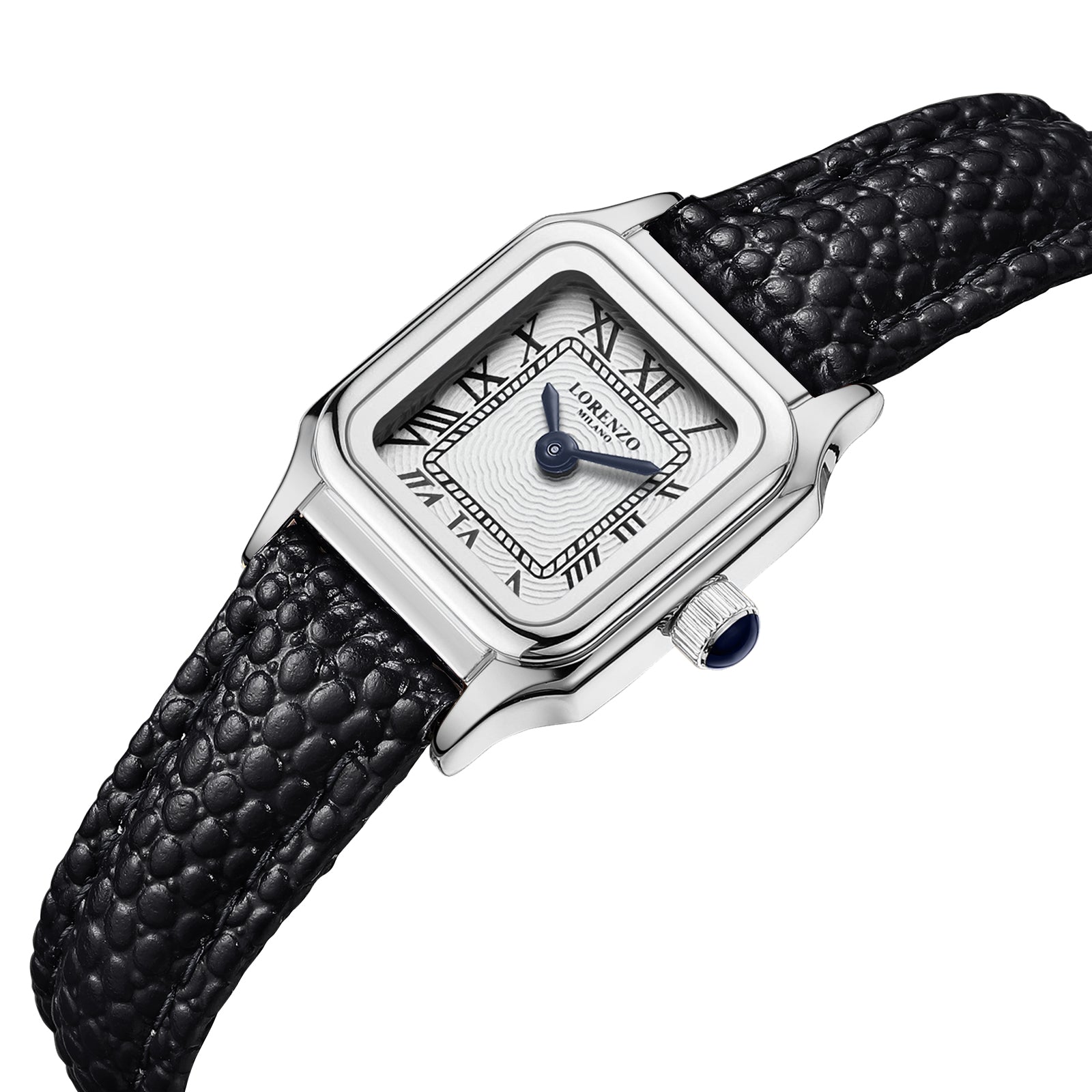 Lorenzo Vanessa Cuoio Argento Bianco