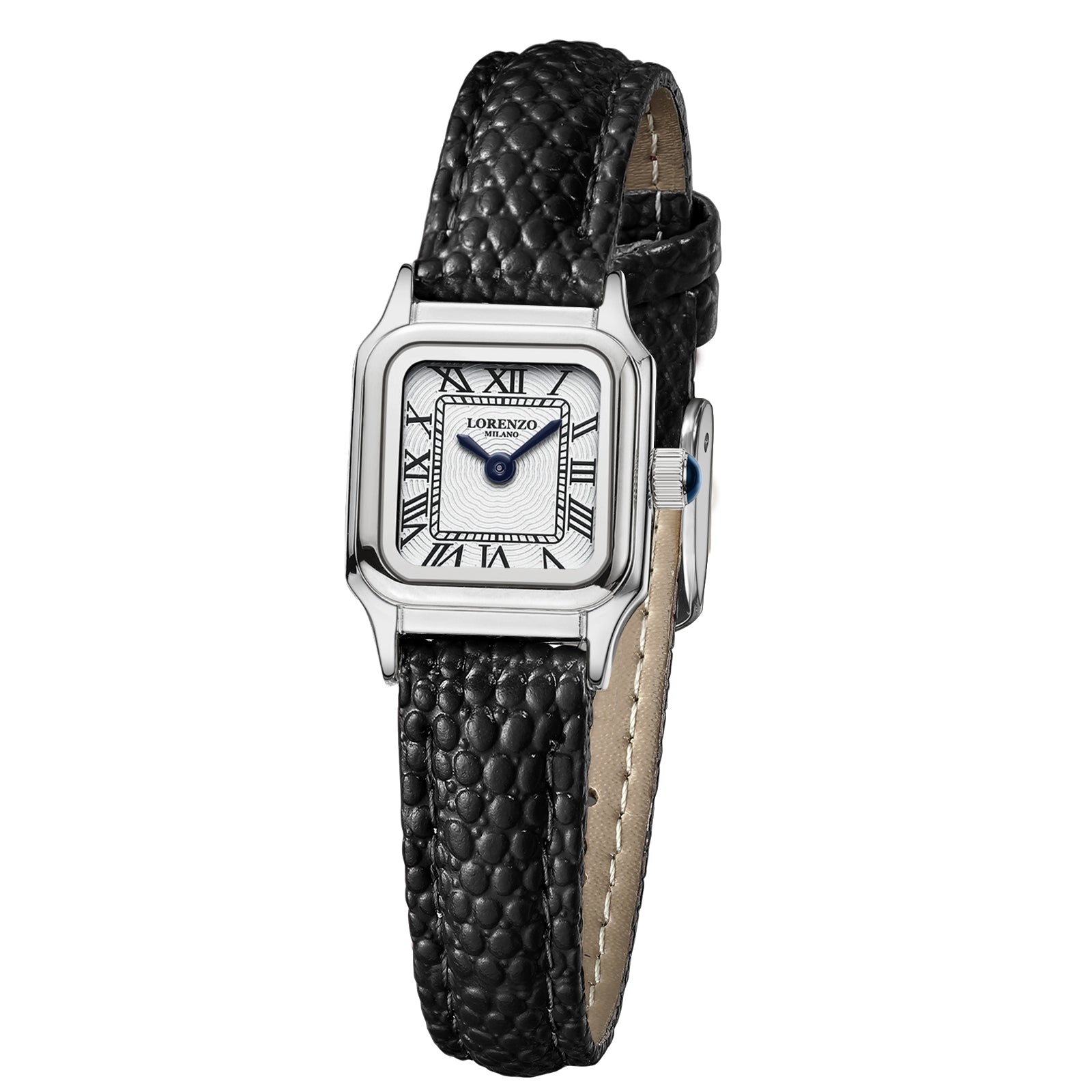 Lorenzo Vanessa Cuoio Argento Bianco