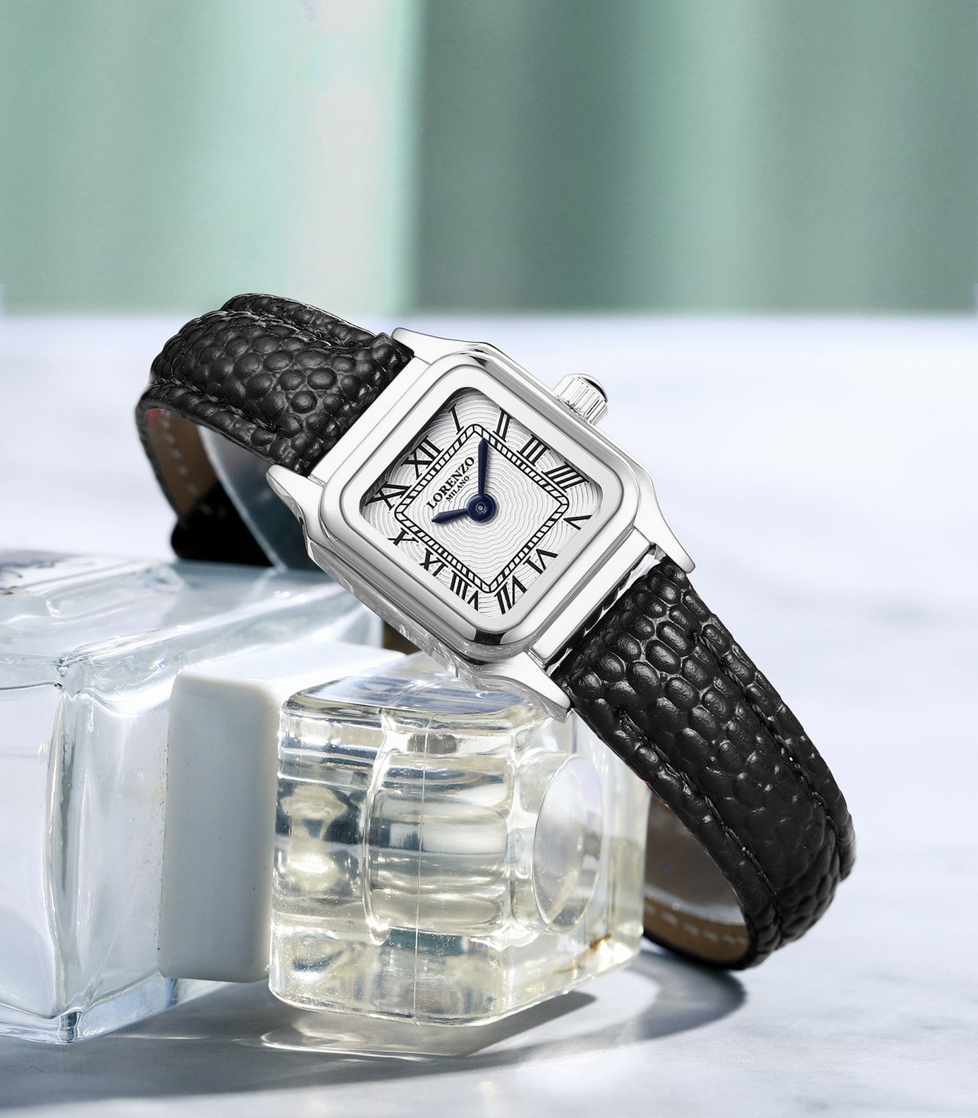 Lorenzo Vanessa Cuoio Argento Bianco