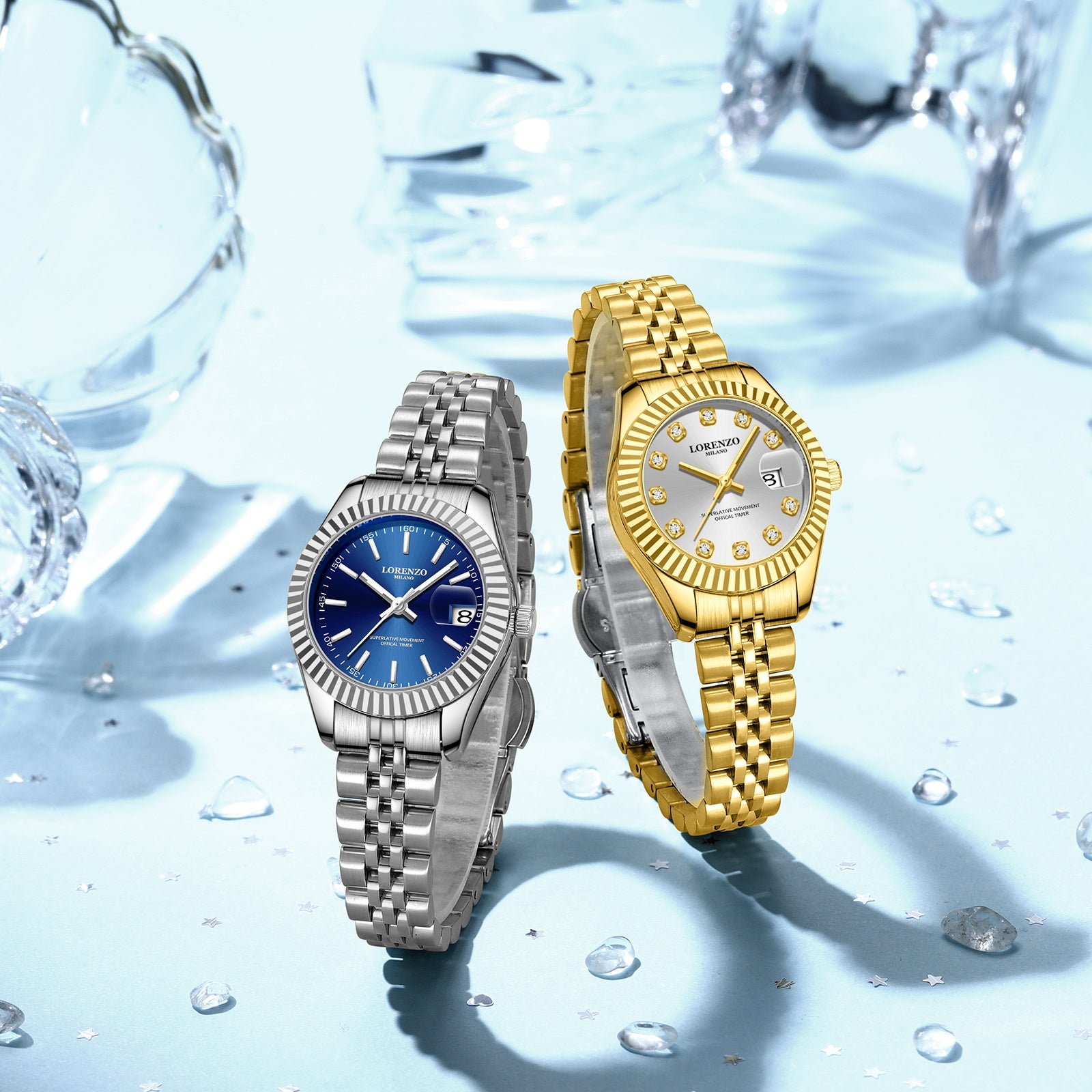 Lorenzo Loretta Argento Blu