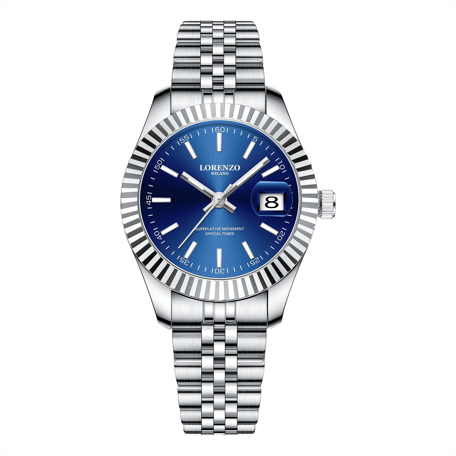 Lorenzo Loretta Argento Blu