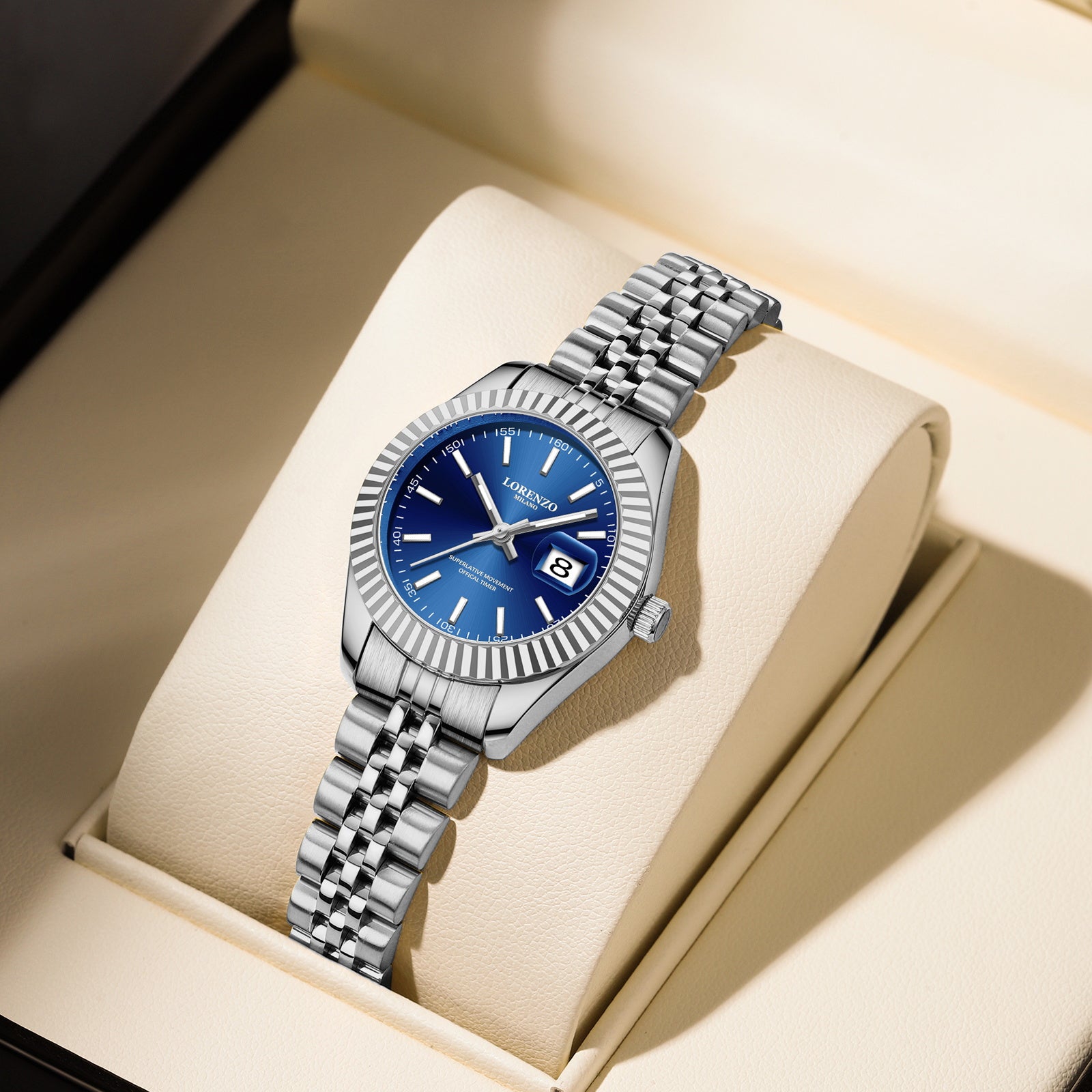 Lorenzo Loretta Argento Blu