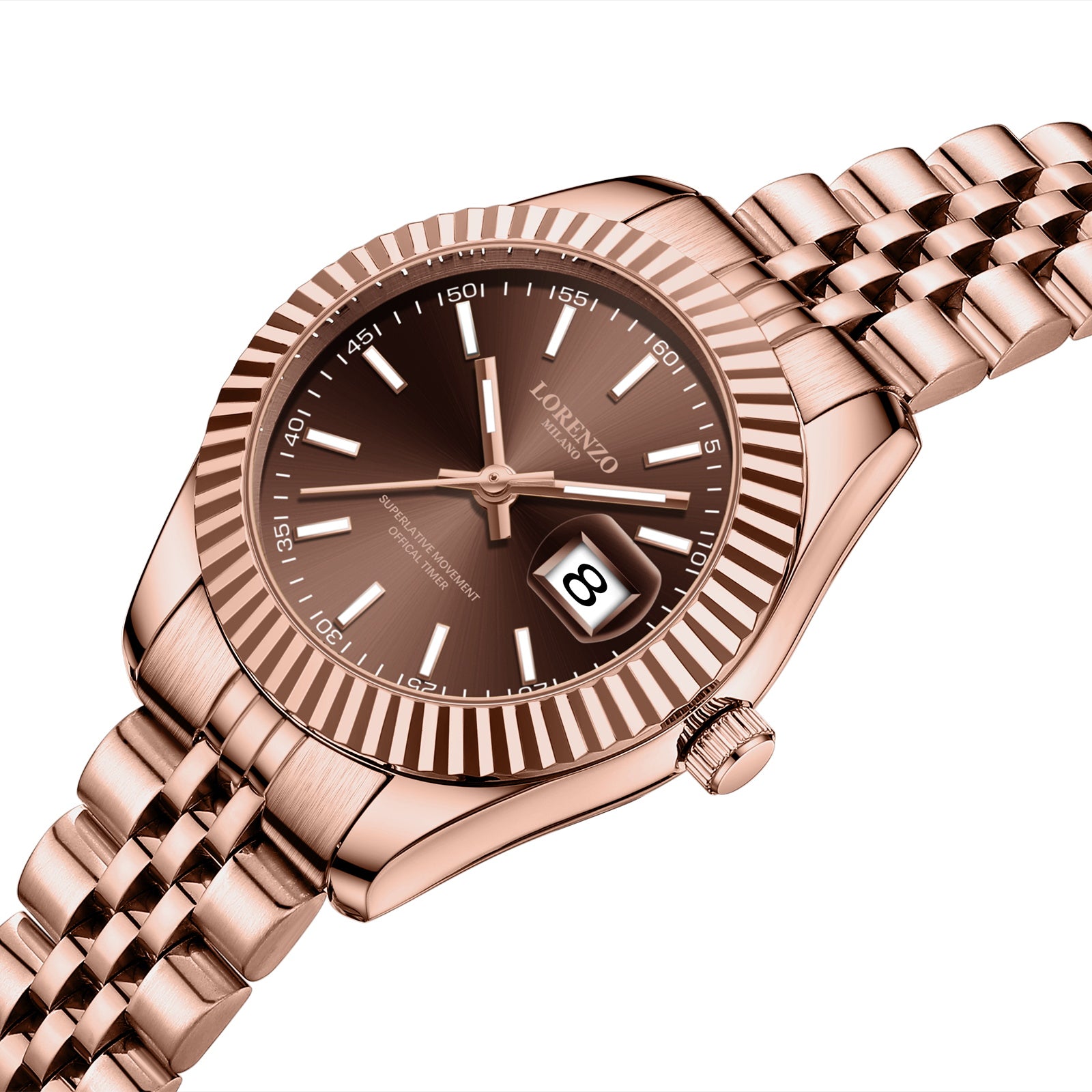 Lorenzo Loretta Oro Rosa Marrone