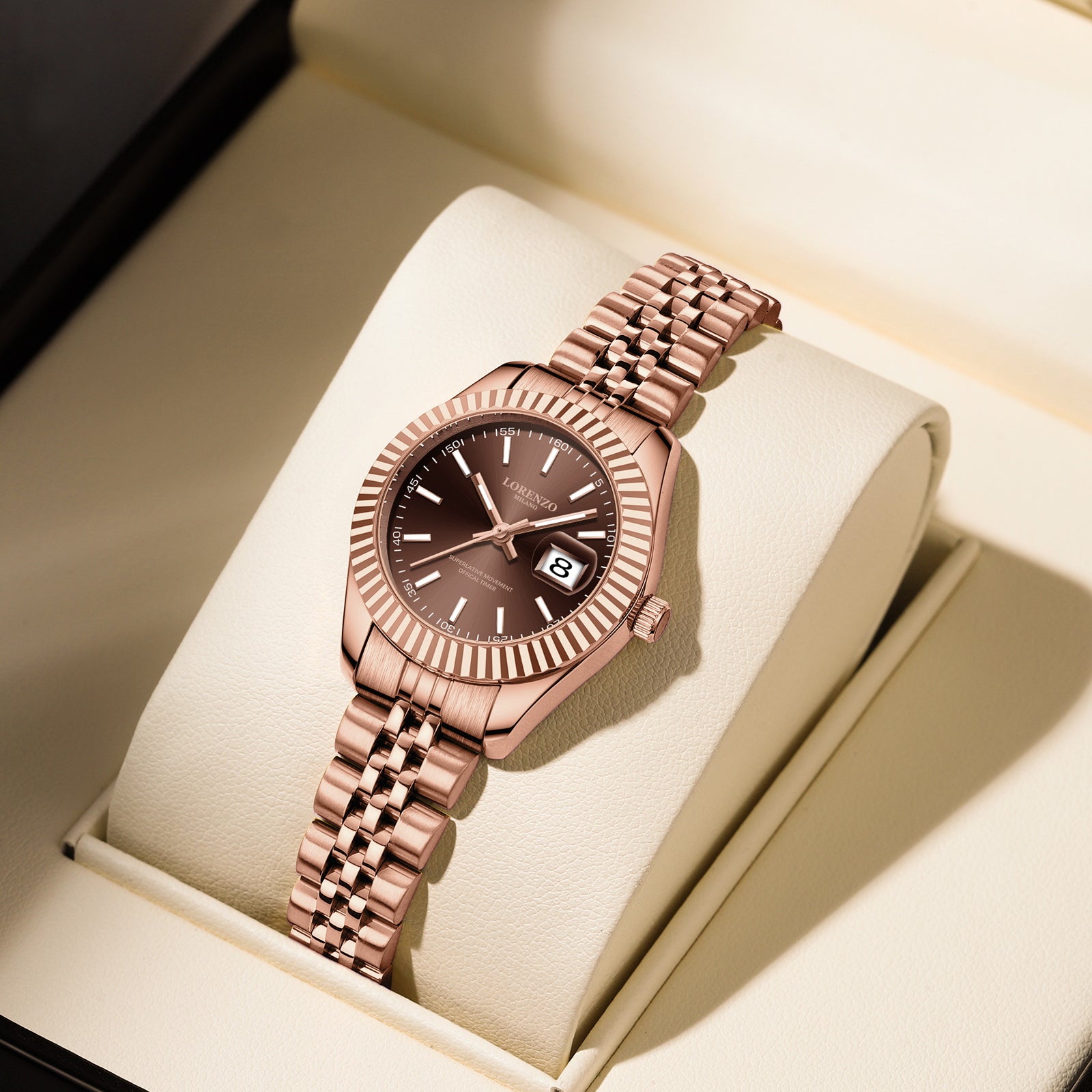 Lorenzo Loretta Oro Rosa Marrone