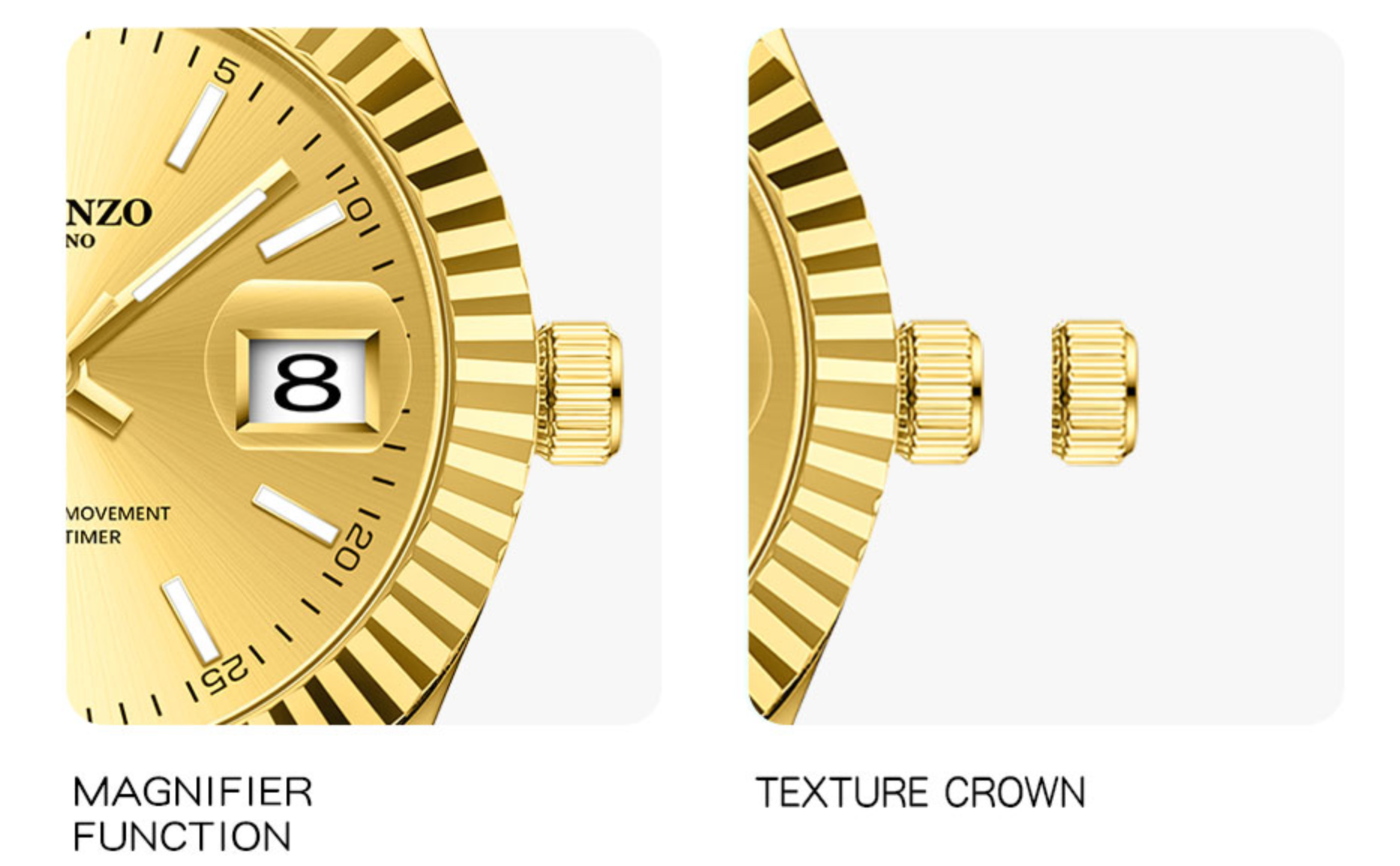 Lorenzo Loretta Oro Argento Brillante