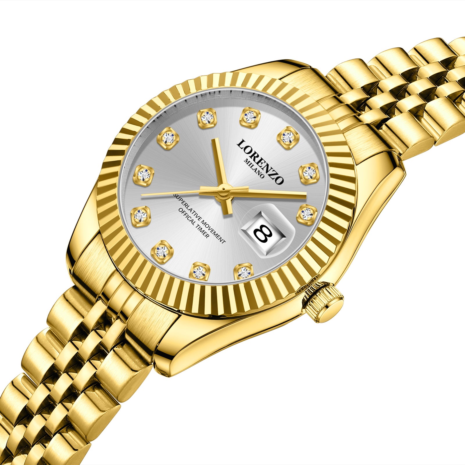 Lorenzo Loretta Oro Argento Brillante